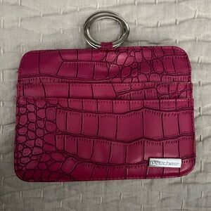 Pouchee Pink Croc Bag Organizer